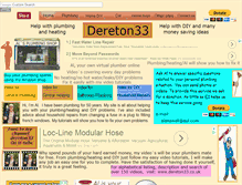 Tablet Screenshot of dereton33.com